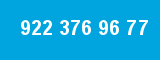 922 376 96 77 922 376 96 77